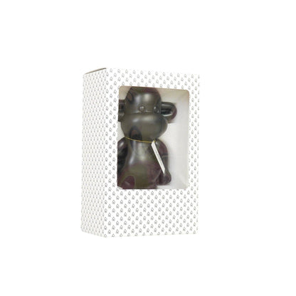 Ornement - Figurine Singe 'La Légende' - Résine - Noir - 33x21x50cm