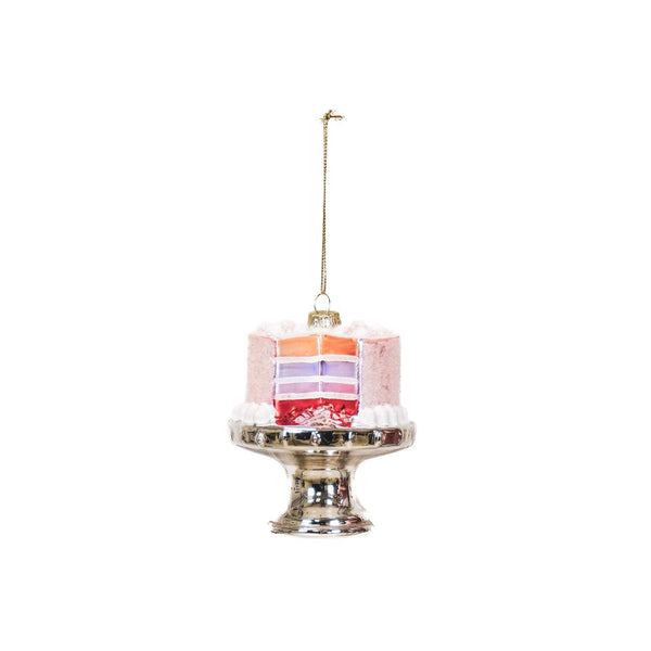 Christmas Ball Cake Pink