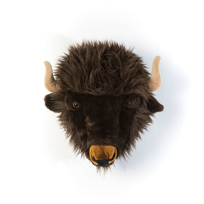 Alex the Buffalo Plush Wall Decoration