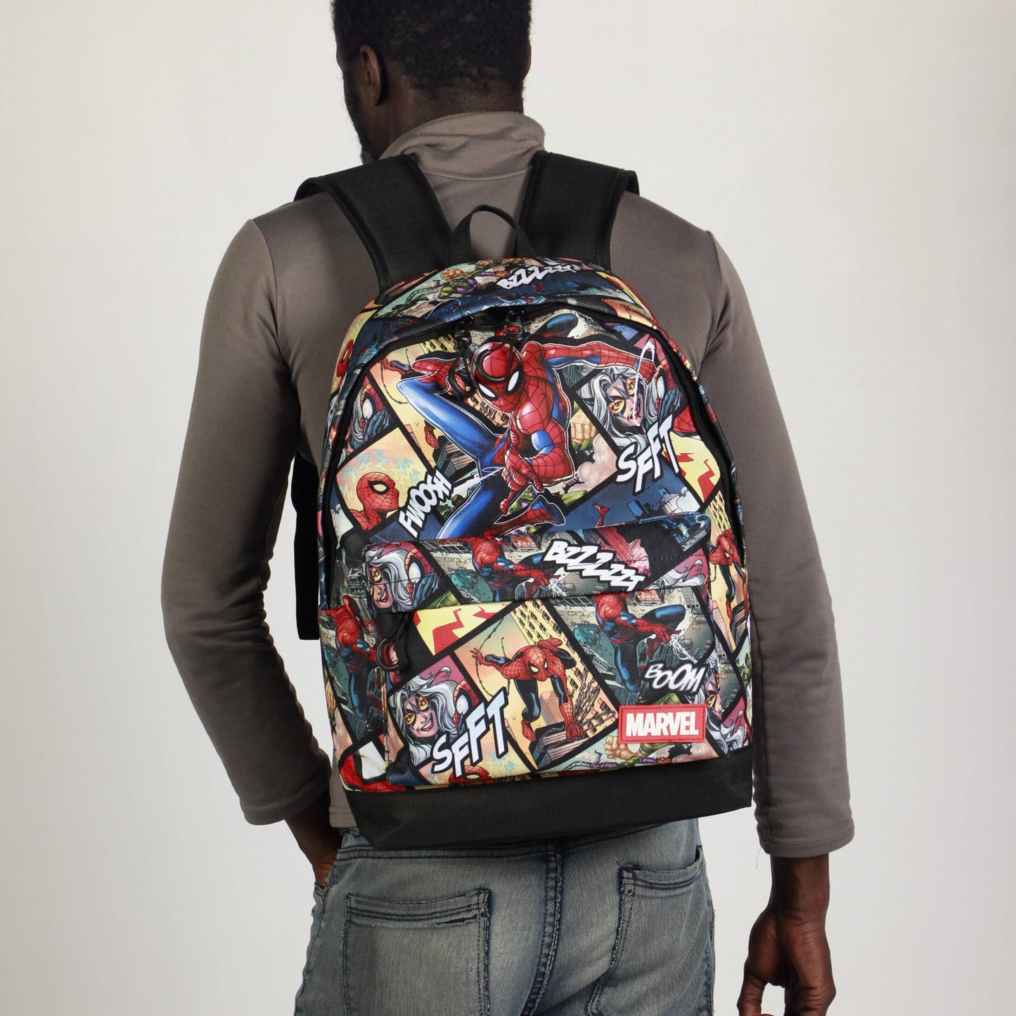 Marvel Spiderman Panels Backpack HS FAN 2.2