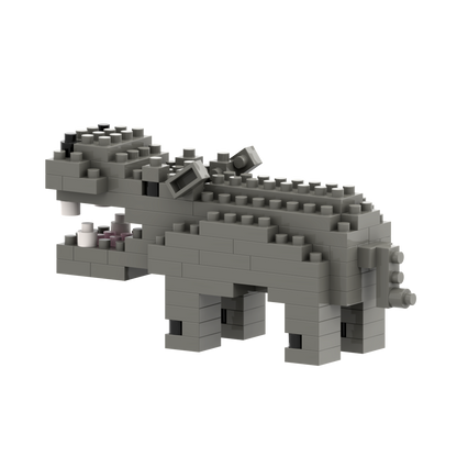 BRIXIES hippopotamus
