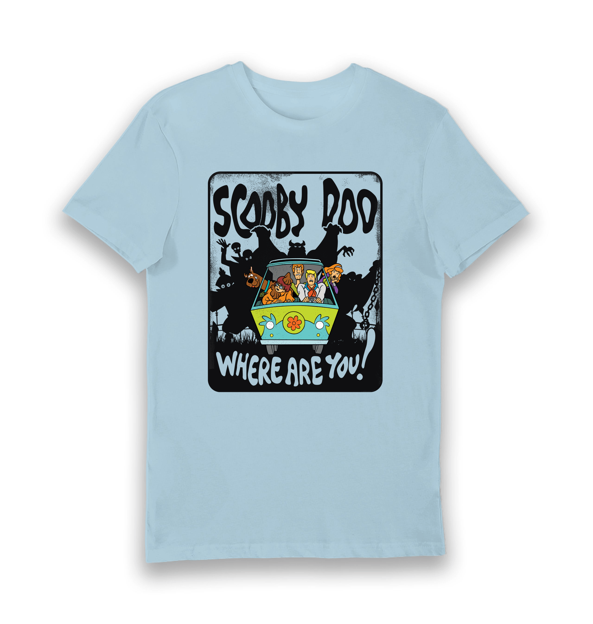 T-shirt adulte Scooby-Doo Mystery Machine Where Are You