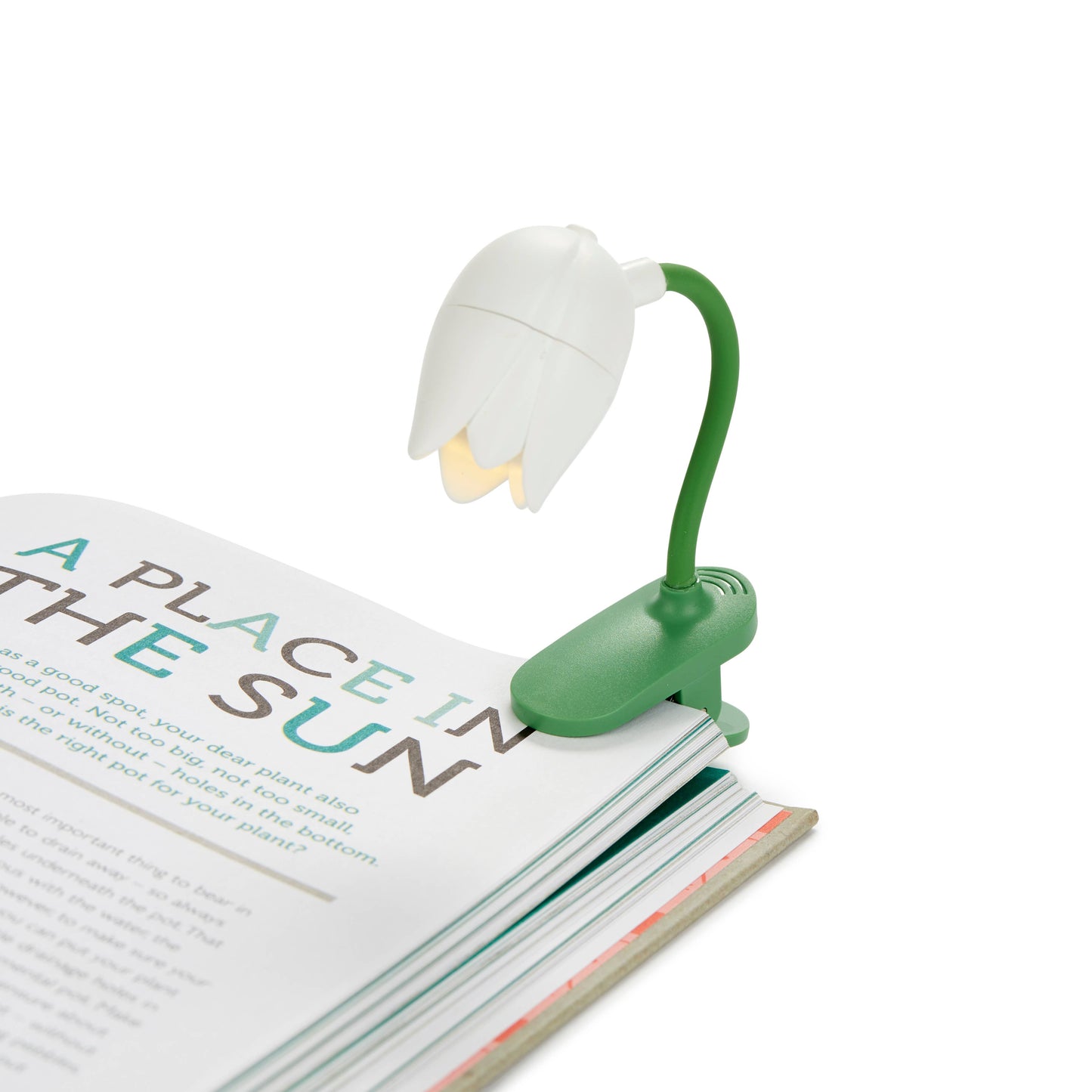 Lumière de lecture Tulipe Blanc
