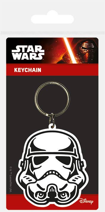 Star Wars (Storm Trooper) Rubber Keychain