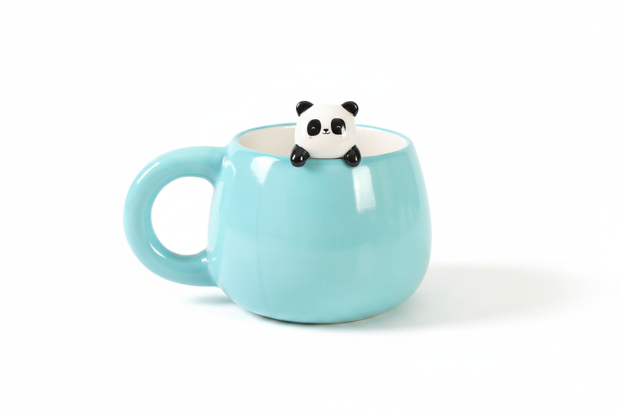 Mug avec Figurine Panda “Pandastic”