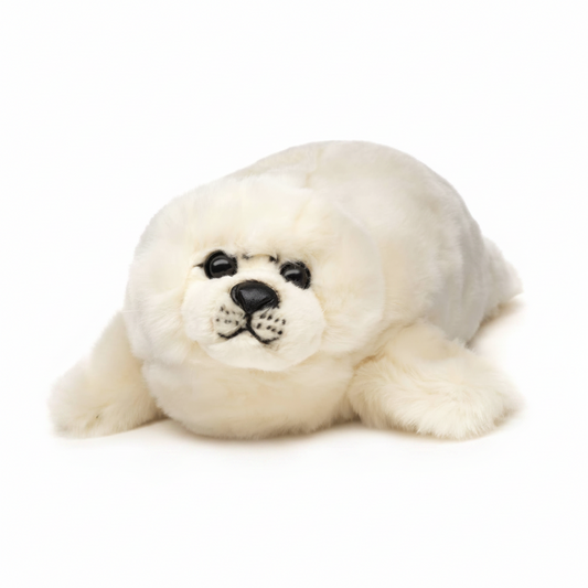 White Seal Plush Toy