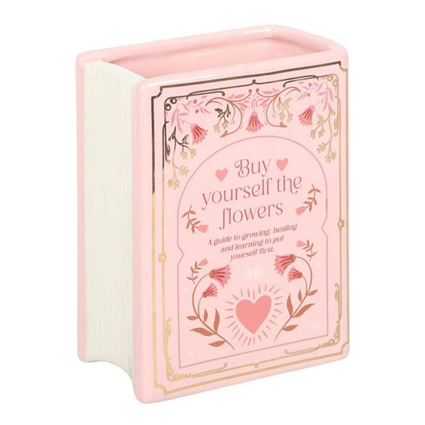 Vase en Forme de Livre - Rose