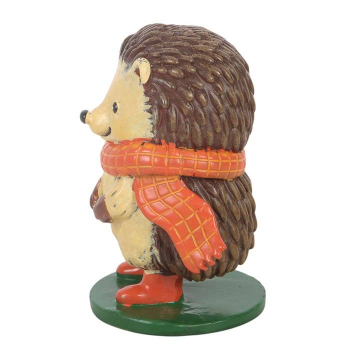 Ornement figurine de hérisson Hazel d'automne