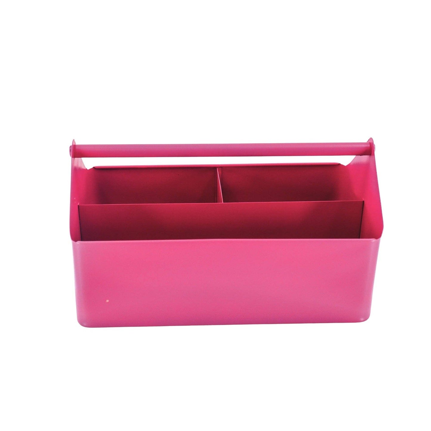 Boîte de rangement - Organisateur - Métal - Rose - 30x17x17cm