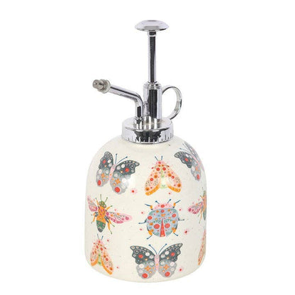 Vaporisateur de Plantes en Céramique à Motif Insectes Floraux