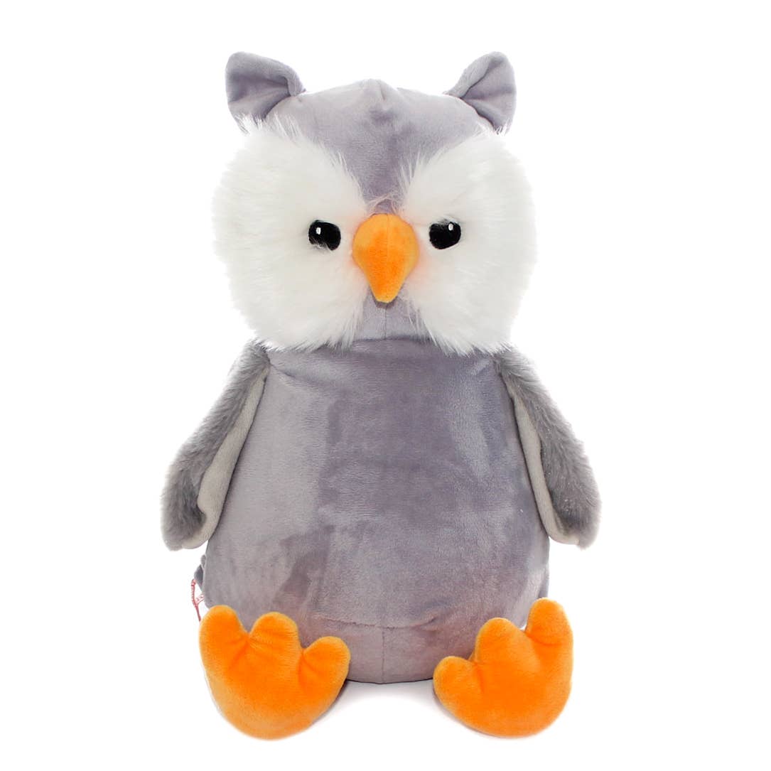 Peluche Chouette Hooty Lou à Rembourrage Amovible