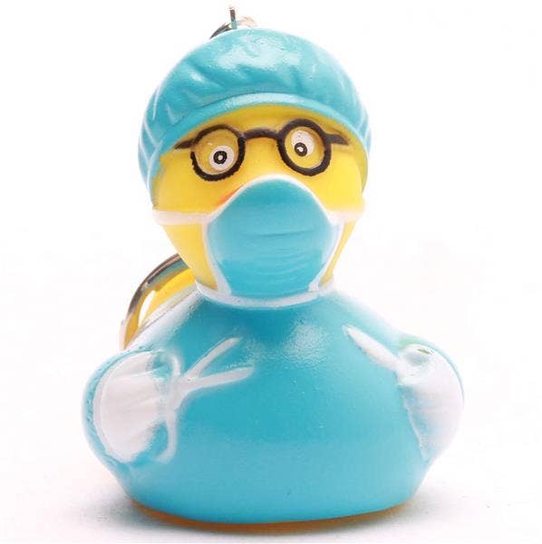 Duck Surgeon Keychain