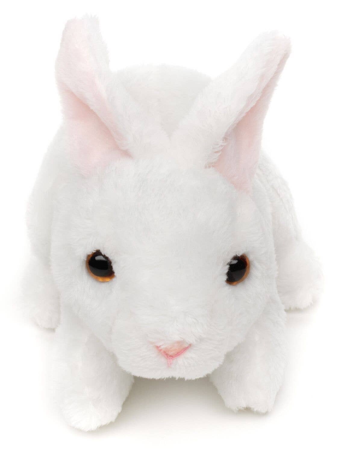 Peluche lapin blanc