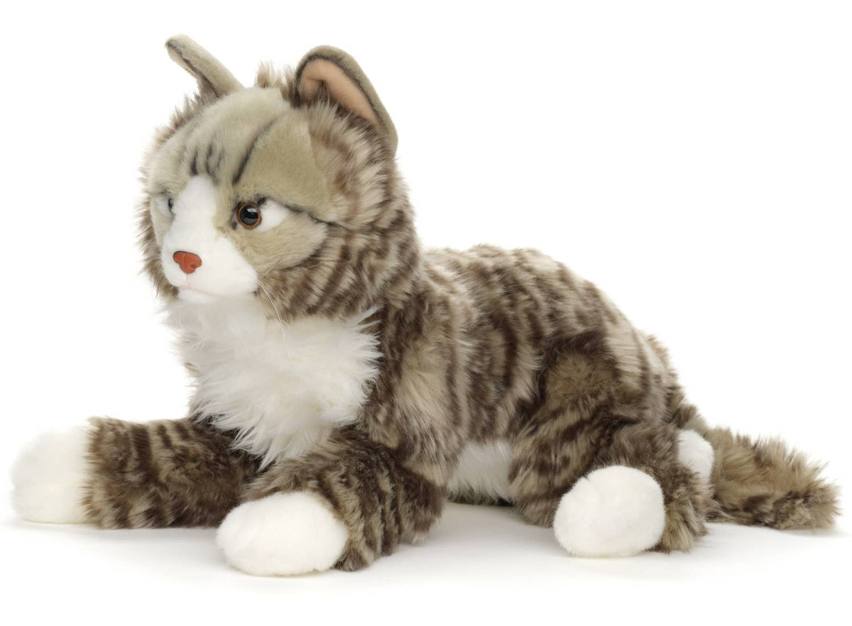 Peluche chat des forêts norvégiennes uni