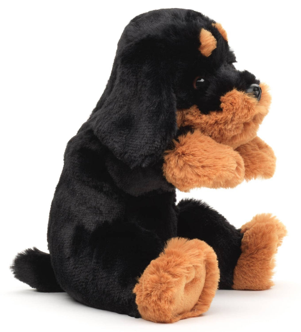 Peluche teckel assis