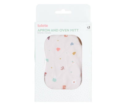 Ensemble Tablier et Manique Nature Géométrique