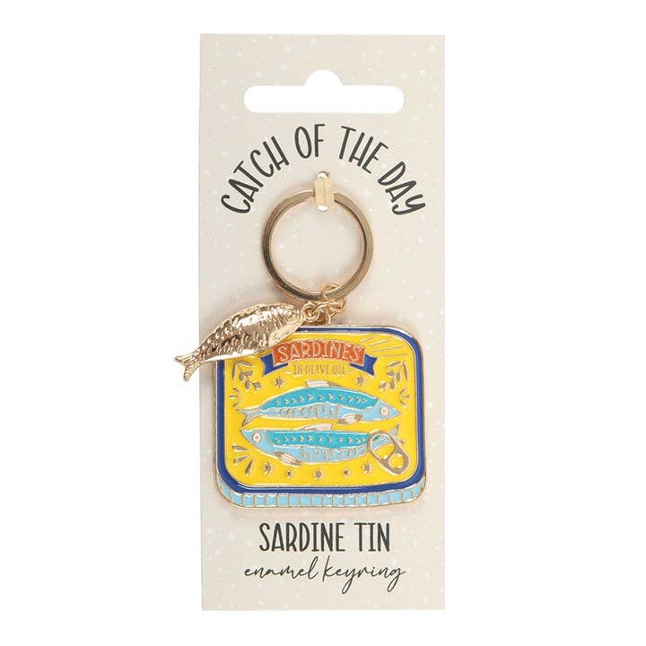 Porte-clés Boîte de Sardines