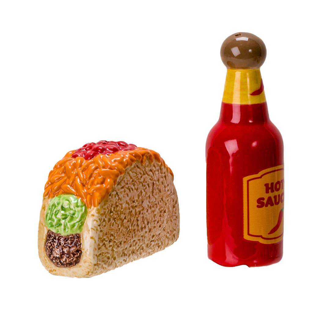 Salière et poivrière Tacos – vue 5