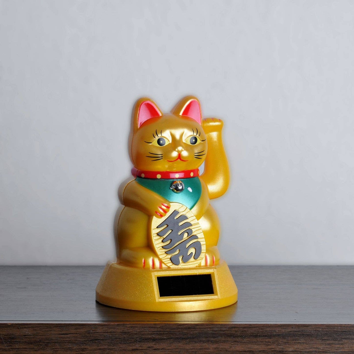 Lucky Solar Gold Cat 12cm