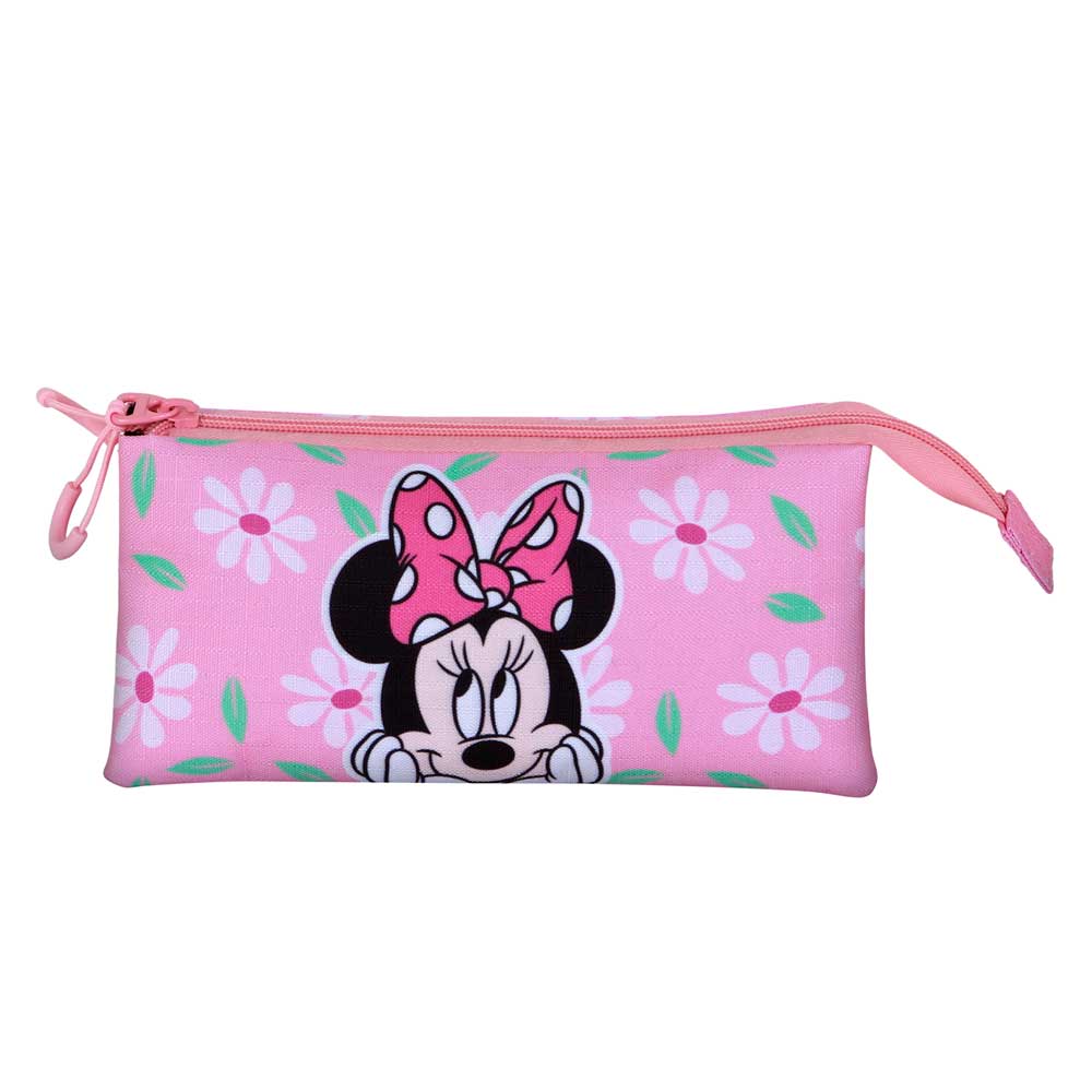 Trousse Triple Disney Minnie Mouse « Blooming »
