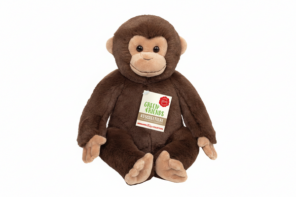 Peluche Singe Assis – 35 cm - Teddy Hermann