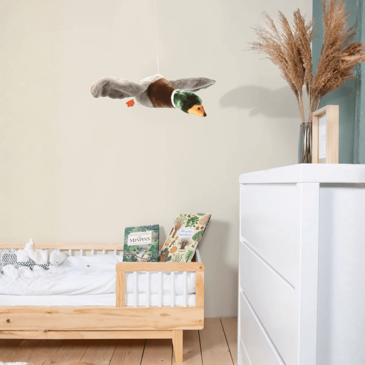 Alain the Duck Plush Wall Decor