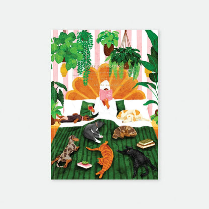 Life With Pets & Plants - A5 Notebook