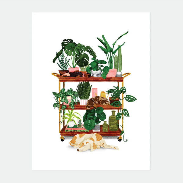Plant shelf - Poster