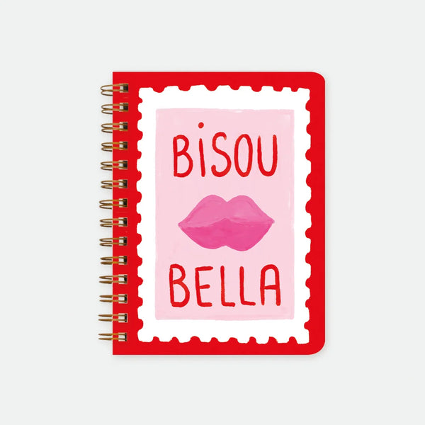 Kisses Bella - Spiral Notebook