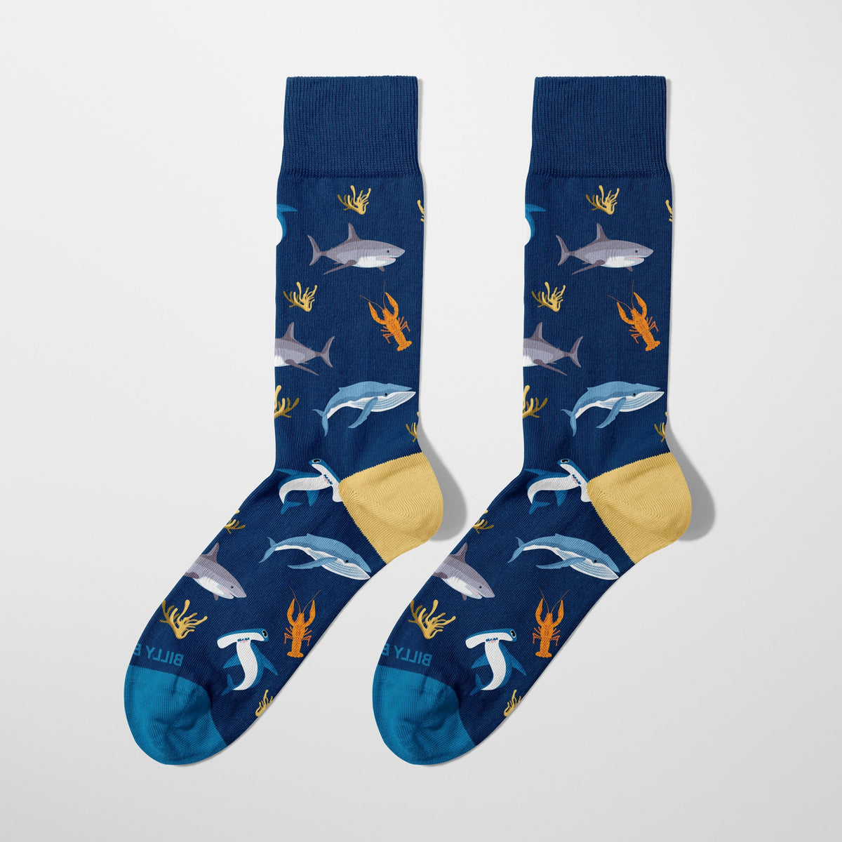 Ocean Lover Socks Pack 🌊🐙🦈