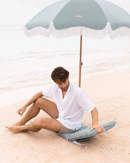 Green folding beach chair - NELSON