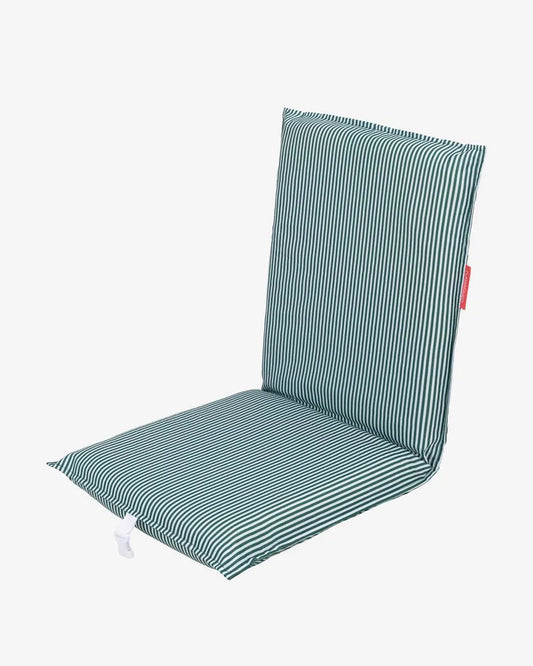 Green folding beach chair - NELSON