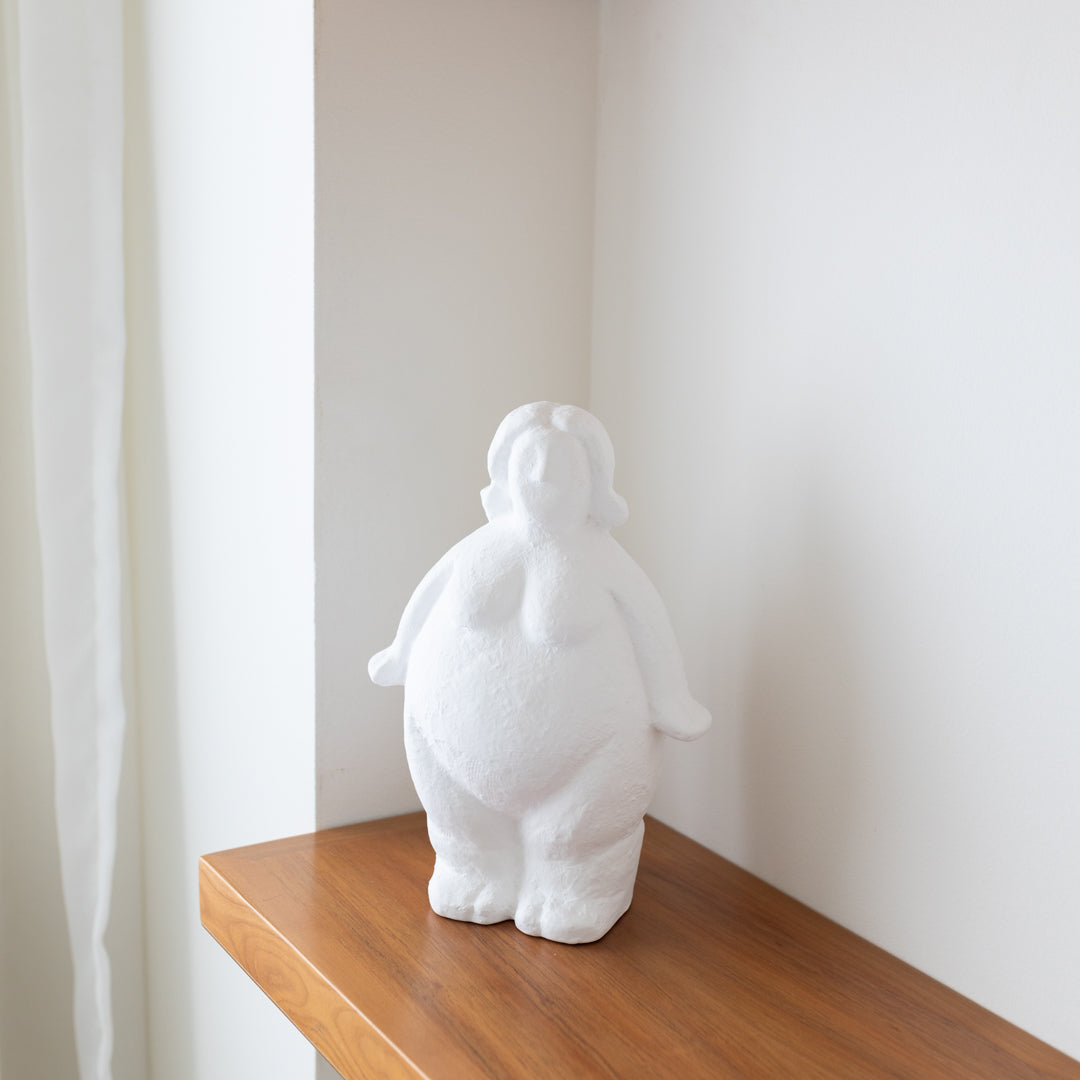 Vase sculptural Woman en céramique