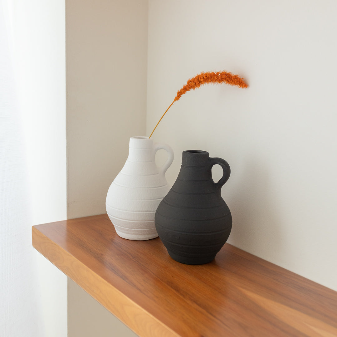 Vase décoratif Trento en céramique – Oito.Atelier – vue 4