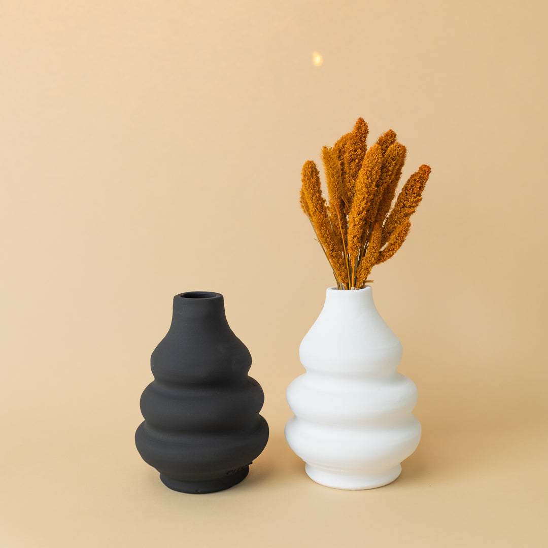 Vase décoratif Siena en céramique – Oito.Atelier – vue 5