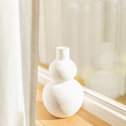 Vase décoratif Bergamo en céramique – Oito.Atelier – vue 4