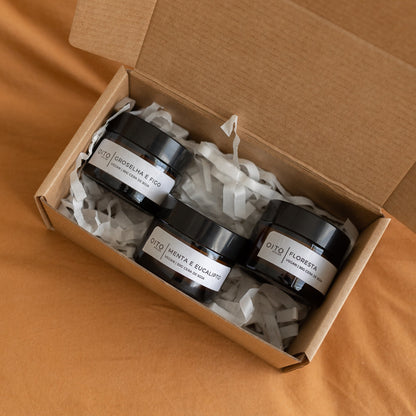 Coffret de 3 bougies parfumées – Oito.Atelier – vue 4