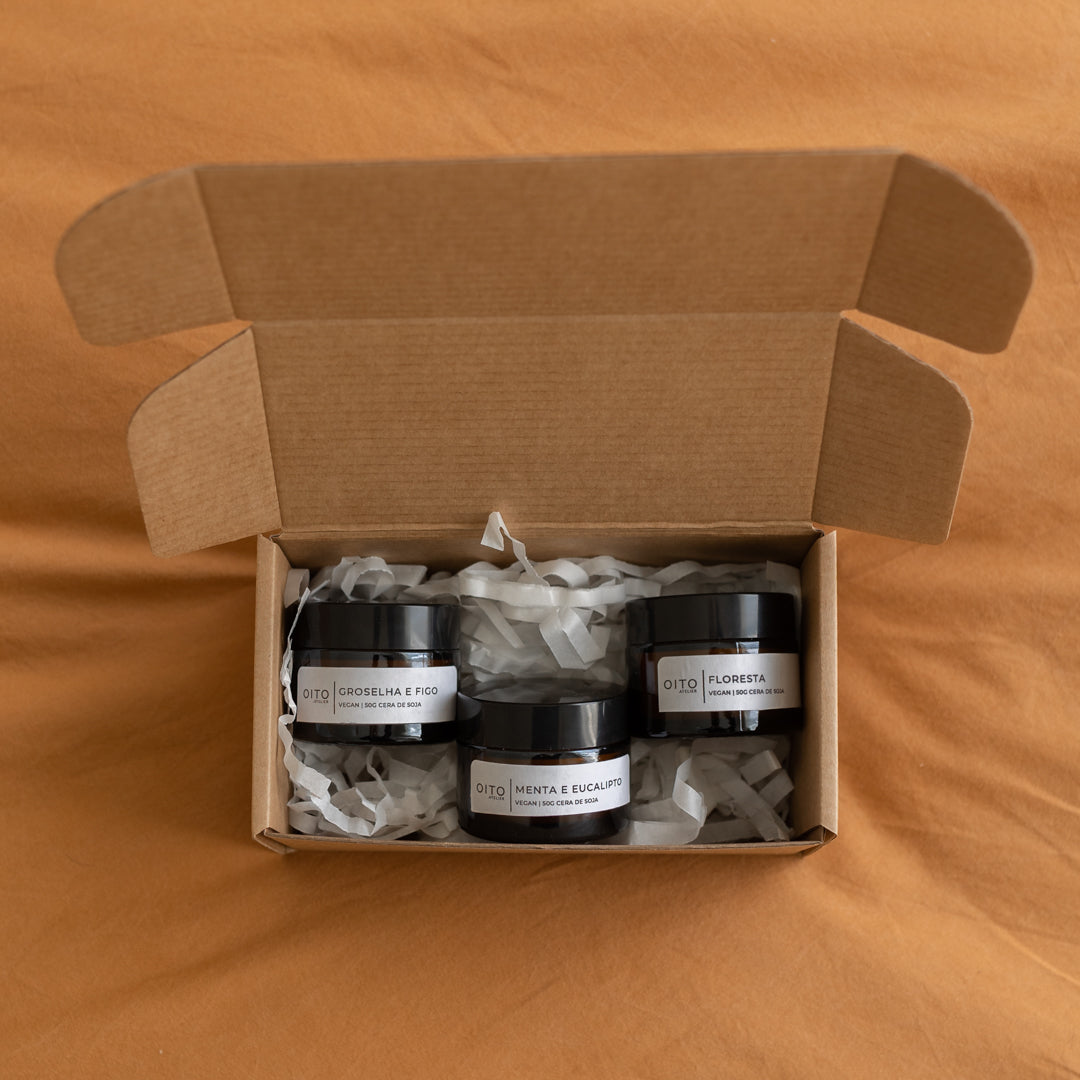 Coffret de 3 bougies parfumées – Oito.Atelier – vue 5