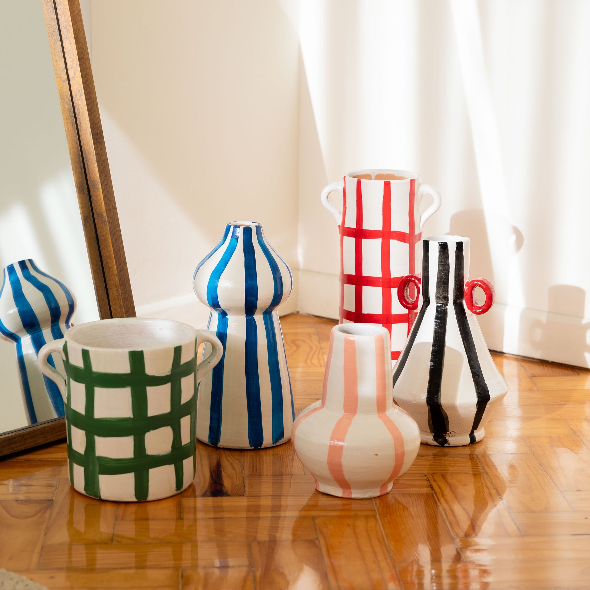 Vase décoratif Matera en céramique – Oito.Atelier – vue 4