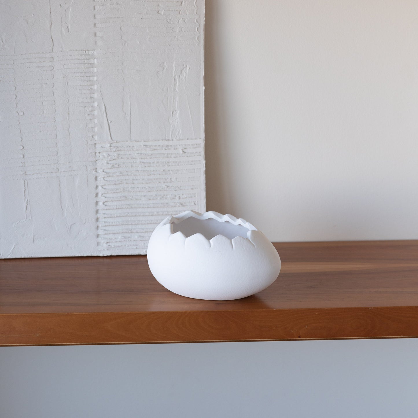 Œuf de Pâques ouvert en céramique – Oito.Atelier – vue 8