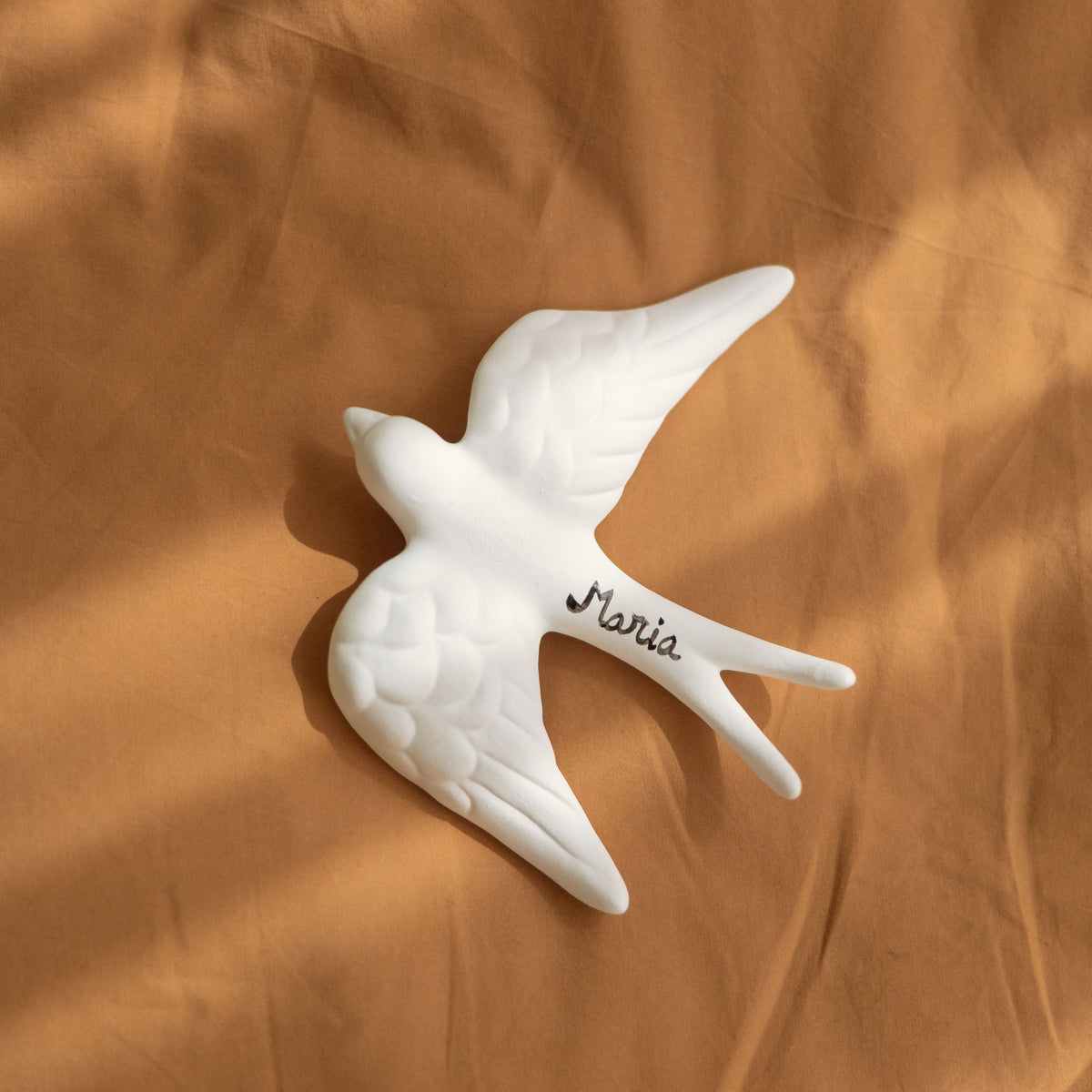 Hirondelle en céramique personnalisable