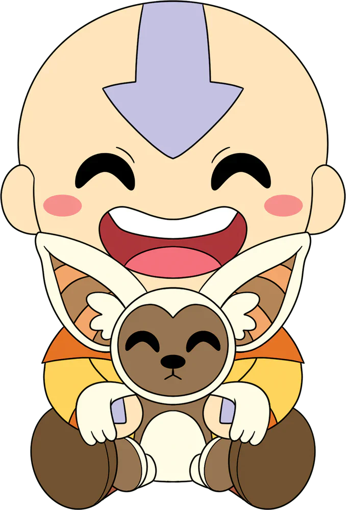 Peluche Aang e Momo - PRE-ORDINA*