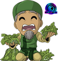 Figurine Cabbage Merchant