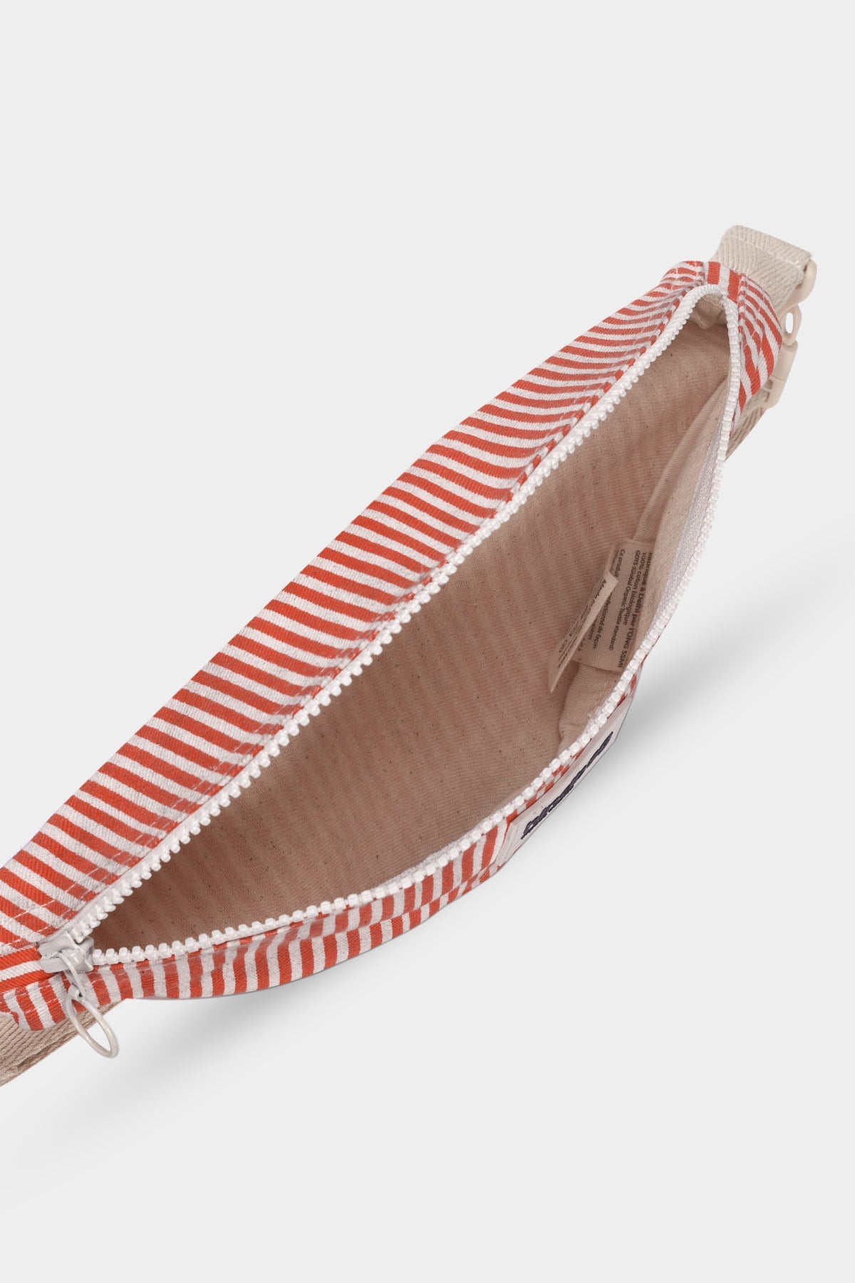 Sac banane enfant Augustin Rayures rouge
