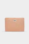 Housse d'ordinateur Ava Tressage corail