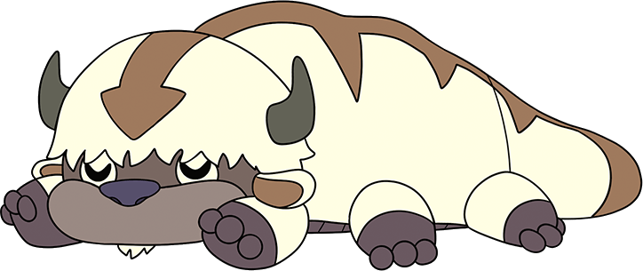 Appa Sleepy Plush (1ft)