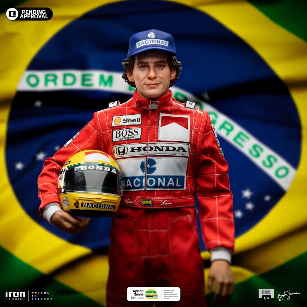 Ayrton Senna Statue - Legacy Replica 1/4