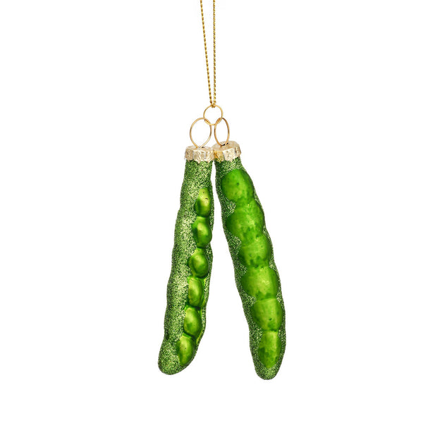 Peas Christmas bauble