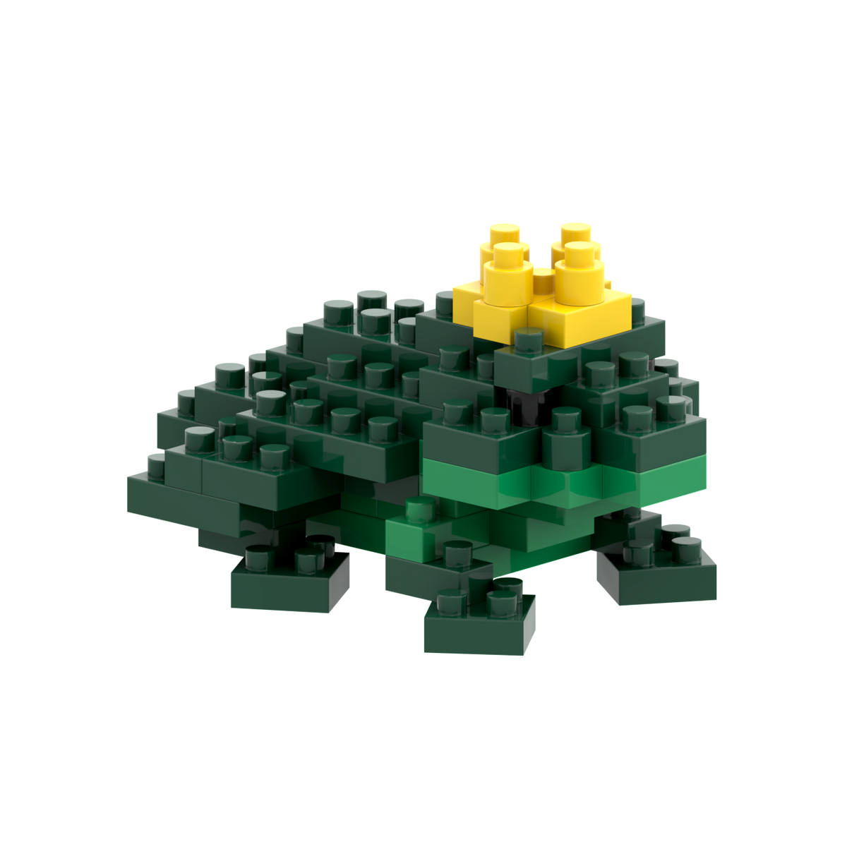Carte postale BRIXIES Frog King