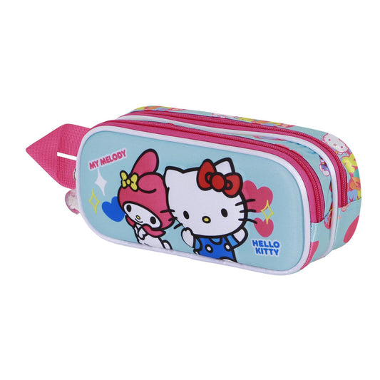 Sanrio Hello Kitty Friendship-3D Double Pencil Case